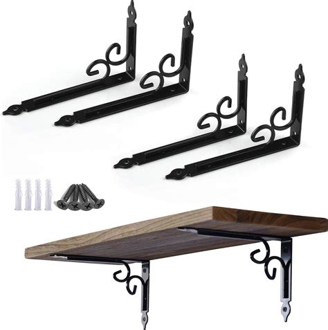 shelf brackets 10 inch|10 inch decorative shelf brackets.